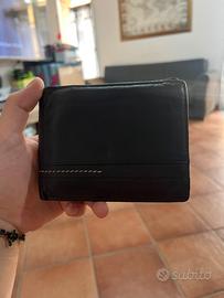 Portafoglio in pelle marrone Gianmarco Venturi