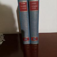 Due minilibri vintage con opere del Manzoni