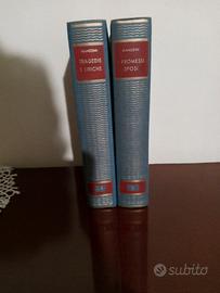 Due minilibri vintage con opere del Manzoni