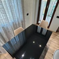 Tavolo vetro allungabile