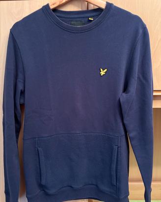 Felpa Lyle & Scott blu