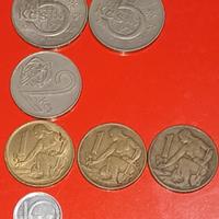 7 Corone Kcs Rep. Ceca da 5, 2,1, 10 haleru