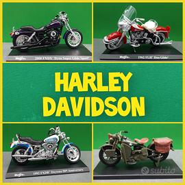 modelli 1:18 harley davidson marca Maisto