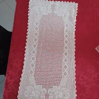 coppia centrotavola uncinetto 