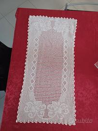 coppia centrotavola uncinetto 