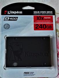 Hard Disk SSD Interno Kingston- 240/256 GB-Nuovi