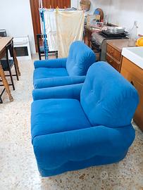coppia poltrone in alcantara