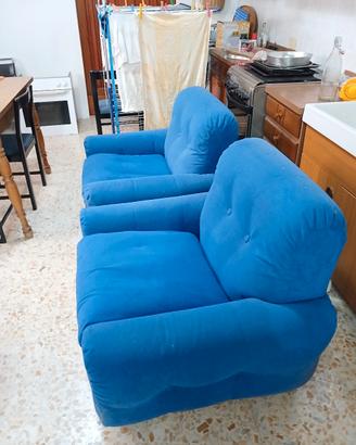 coppia poltrone in alcantara