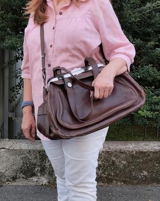 Orciani borsa in pelle, modello: "Year"