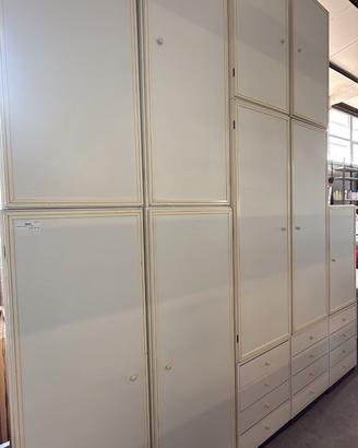 Armadio Bianco In Legno Usato 4530/U