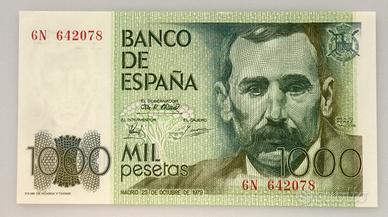 banconota pesetas
