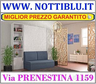 Letto a Scomparsa DOLLY V 1p&1/2 MATERASSO OMAGGIO