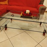 tavolino in vetro temperato 