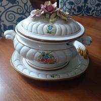 Zuppiera vintage ceramica Bassano