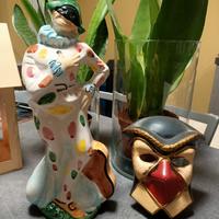 Bottiglia+Maschera vintage 