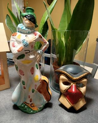 Bottiglia+Maschera vintage 