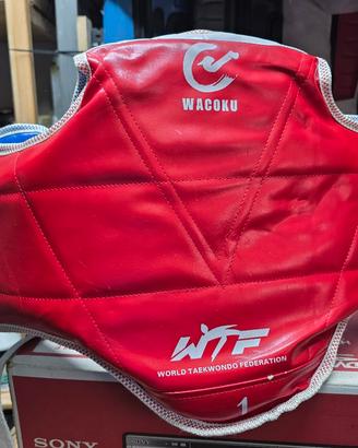 corpetto taekwondo bambino