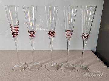 5 flute Champagne