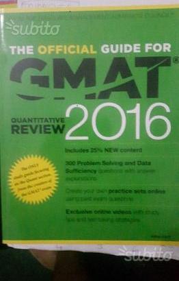The official guide for GMAT 2016