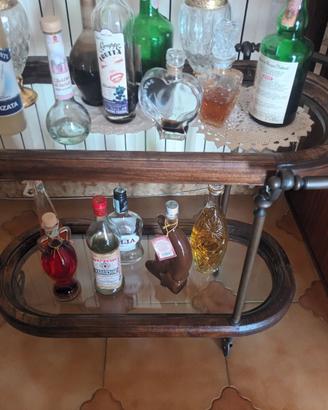Carrello porta liquori