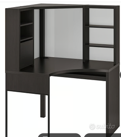 MICKE Mobile studio scrivania angolare