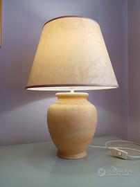 Grande lampada da tavolo vintage italiano anni 80