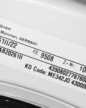 RICAMBI Bosch Serie 2 WAB20261II