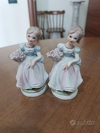 Lotto Porcellane Vintage stile Capodimonte 