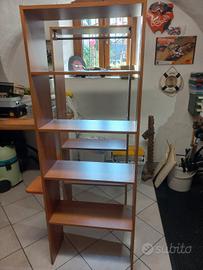 nr. 2 scaffali noce chiaro