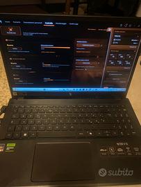 Pc gaming acer nitro nuovo nvidia RTX 4050 16 ram