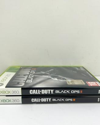 Lotto Call Of Duty Black Ops 2 e 3 per xbox 360 It