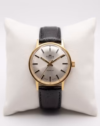 Stupendo orologio fortis vintage dress watch