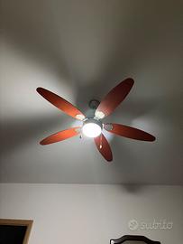 Ventilatore da soffitto con luce
