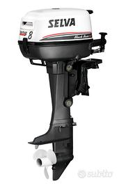 Motore fuoribordo 8 cavalli Selva Black bass