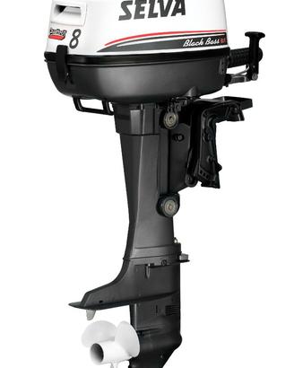 Motore fuoribordo 8 cavalli Selva Black bass