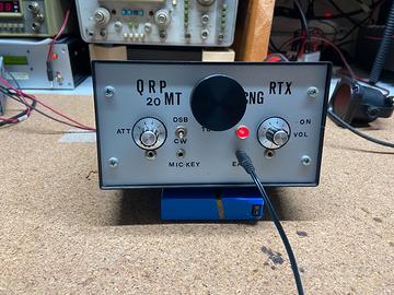 Ricetrasmettitore 14 MHZ. QRP. CW e DSB