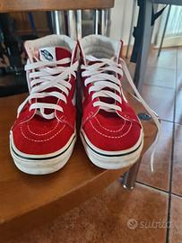 Vans rosse alte