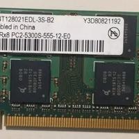 Ram notebook sodimm 1gb ddr2 667mhz 5300S Qimonda