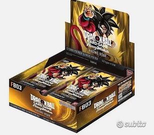DRAGON BALL SUPER CARD FUSION WORLD FB03 EU BOX 24