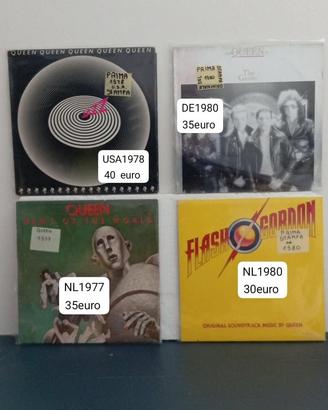 Vinili Queen-King Crimson-Eagles-33giri-LP dischi