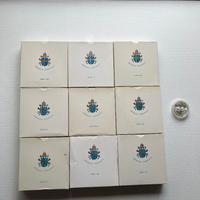 Collezione medaglie ufficiali vaticano argento 986