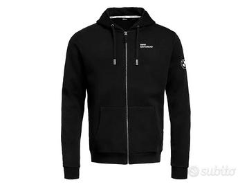 Felpa BMW c/cappuccio e zip Make Life A Ride Uomo