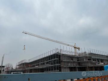 Gru edile rotazione in alto Socem 560 br. 56 mt h 