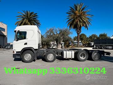 TELAIO SCANIA G500 8X2 2019 EURO 6