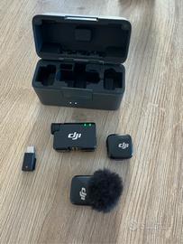 DJI MIC 1^ generazione 2TX + 1 RX + custodia