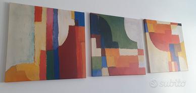 3 quadri colorati