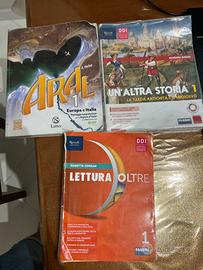 Libri scuola prima media storia - italiano - geog