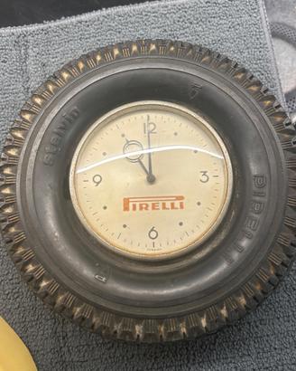 Orologio pubblicitario vintage Pirelli Stelvio