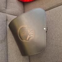 Borsa moto nuova vera pelle