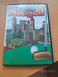 Pc cd-rom minigolf crazy